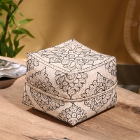 Корзинка плетеная "Бонтанг" бамбук 19х19х14 см, светлая