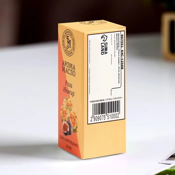 Эфирное масло &laquo;Роза и инжир&raquo;, 10 мл, &laquo;Богатство Аромата&raquo;