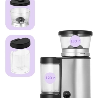 Кофемолка электрическая жерновая КТ-7565 - 150 Вт