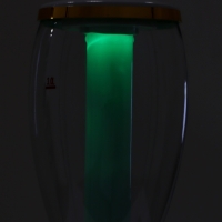 Башня пивная VaviloneDouble, 3 л, ёмкость для льда, подсветка, пластик, золотистая