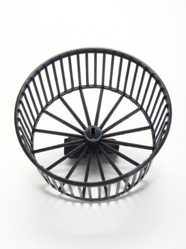 Клетка для грызунов "Пижон" складная, 38 х 27 х 27 (домик, миска, колесо) серая