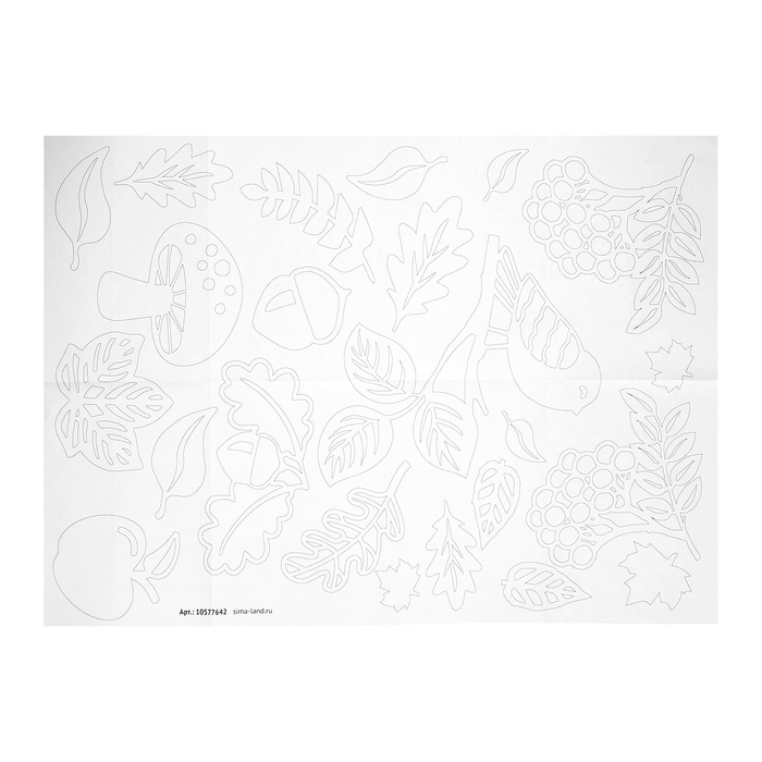 Декор на окна &laquo;Праздник знаний&raquo;