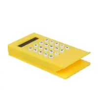 Калькулятор настольный, 8-ми разрядный. Цвет серебряный с чёрными боками и со стразами