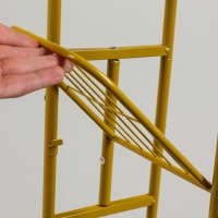 Подставка для цветов Greengo, 5 полок, 44 &times; 22 &times; 95 см, напольная, металл, цвет золотой