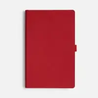 Ежедневник Lungo, недатированный, красный