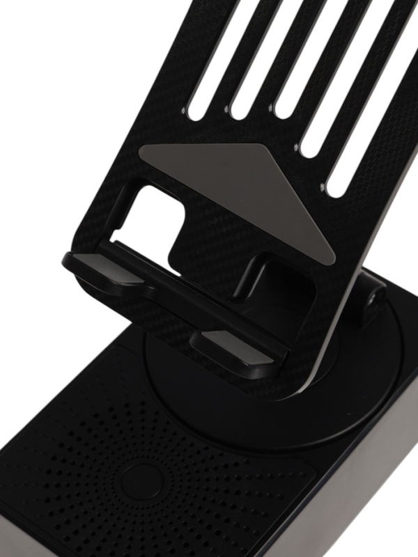 Портативная колонка 3 в 1 PS-50, держатель для телефона, power bank, 5 Вт, 1500 мАч, чёрная