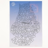 Пазлы деревянные фигурный &laquo;Аниме девушка&raquo;, 155 элементнов