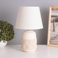 Лампа настольная "Дарианна" 1х40Вт Е14 бежевый 29х20х32,5 Лампа настольная "Дарианна" 1х40Вт Е14 бежевый 29х20х32,5