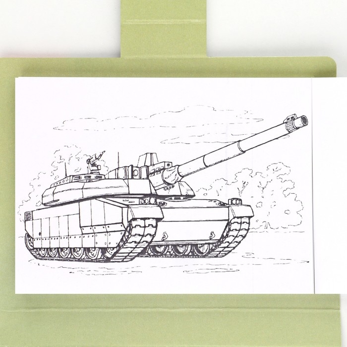 Набор: блок для записей с отрывными листами и заданиями + карандаши &laquo;Юному герою&raquo;