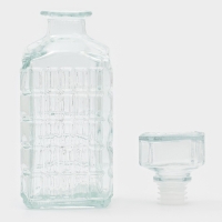 Штоф "Магнат" прямоугольники, 1л, 9х9х22,5 см