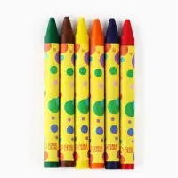 Восковые мелки, 6 цветов &laquo;Котики&raquo;