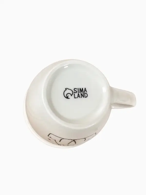 Кружка чайная керамическая &laquo;Мишка&raquo;, 500 мл, ручная работа