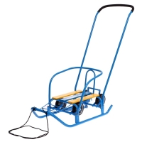 Санки &laquo;Ветерок 7 универсал&raquo;, цвет голубой