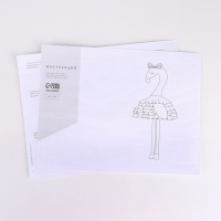 Набор для шитья. Мягкая игрушка &laquo;Фламинго Селеста&raquo;, 25 см