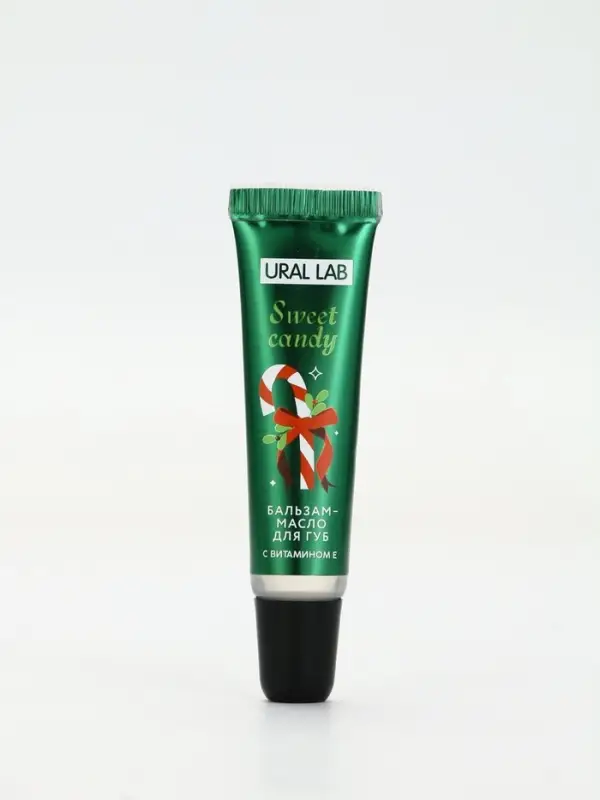 Бальзам-масло для губ, аромат яблоко в карамели, 10 г, URAL LAB