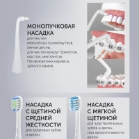 Электрическая зубная щетка звуковая PETB 0701 TC