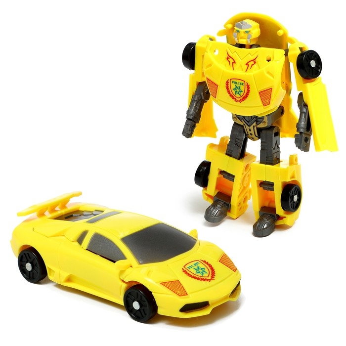 Набор роботов &laquo;Гоночные автомобили&raquo;, трансформируются