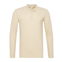 Футболка с дл. рукавом мужская MINAKU цвет бежевый, р-р 48