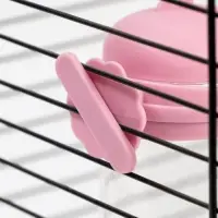 Поилка для грызунов "Пижон", 250 мл, розовая