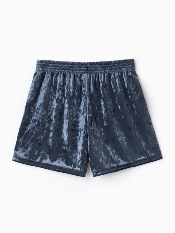 Шорты женские KAFTAN Шорты женские KAFTAN "Бархат", 40-42, серый,