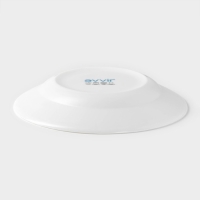 Тарелка глубокая Avvir &laquo;Регал&raquo;, 450 мл, d=20 см, стеклокерамика, цвет белый