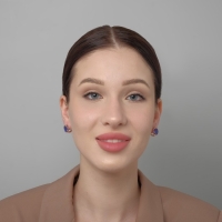 Серьги со стразами &laquo;Эдель&raquo; овал кружево, цвет синий в розовом золоте