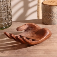 Сувенир дерево "Визитница рука" 20х12х7 см Сувенир дерево "Визитница рука" 20х12х7 см