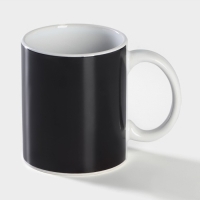 Кружка - хамелеон керамическая Доляна &laquo;Колибри&raquo;, 350 мл, цвет белый