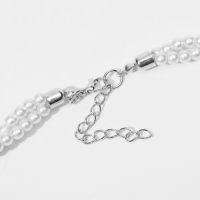 Бусы &laquo;Жемчужное переплетение&raquo;, цвет белый, 45 см