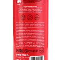 Гель для душа Sweet passionfruit, питание и увлажнение, 400 мл, аромат маракуйи, PICO MICO