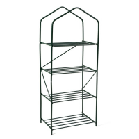 Стеллаж для рассады, 4 полки, 160 &times; 60 &times; 40 см, металлический каркас d = 16 мм, без чехла