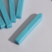 Сургуч для печати стержень "Бирюза" перламутр 1,1х1,1х9 см Сургуч для печати стержень "Бирюза" перламутр 1,1х1,1х9 см