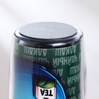 Термостакан со вставкой &laquo;Чайный алкаш&raquo; 350 мл