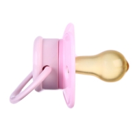 Соска - пустышка латексная классическая &laquo;Балерина&raquo;, от 3 мес., цвет розовый