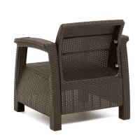 Набор садовой мебели "Ротанг": 4 кресла + стол Набор садовой мебели "Ротанг": 4 кресла + стол