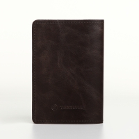 Обложка для паспорта, TEXTURA, цвет коричневый
