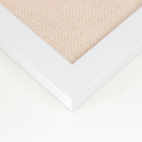 Фоторамка пластик на 2 фото "Любовное послание" с прищепками, белый 30х30 см