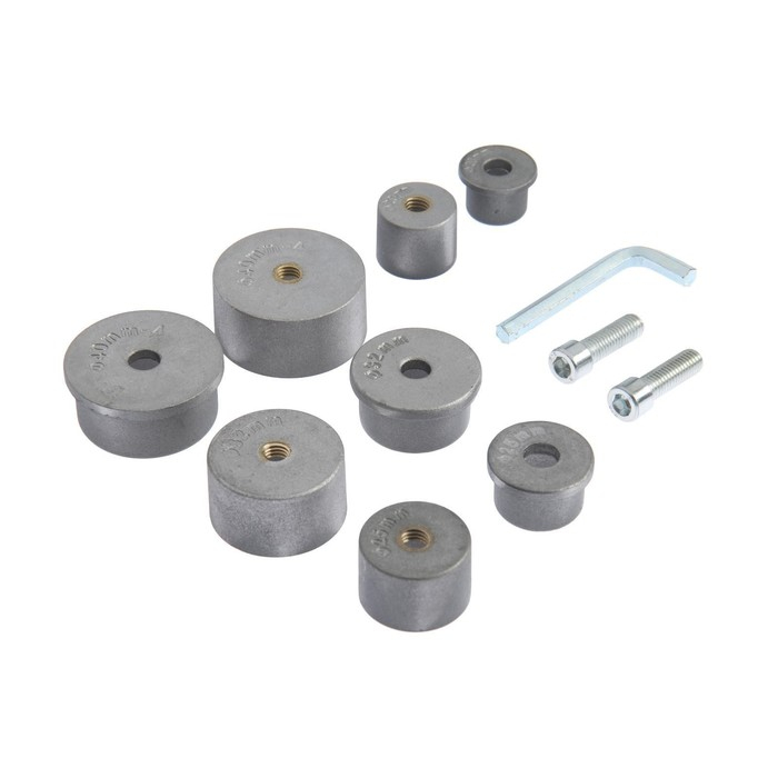 Аппарат для сварки пластиковых труб ЛОМ, 800 Вт, комплект насадок 20 - 40 мм, 50 - 300&deg;