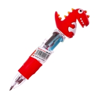Многоцветная шариковая ручка Calligrata "Дракон" автоматическая, 4-х цветная, МИНИ, красная Многоцветная шариковая ручка Calligrata "Дракон" автоматическая, 4-х цветная, МИНИ, красная