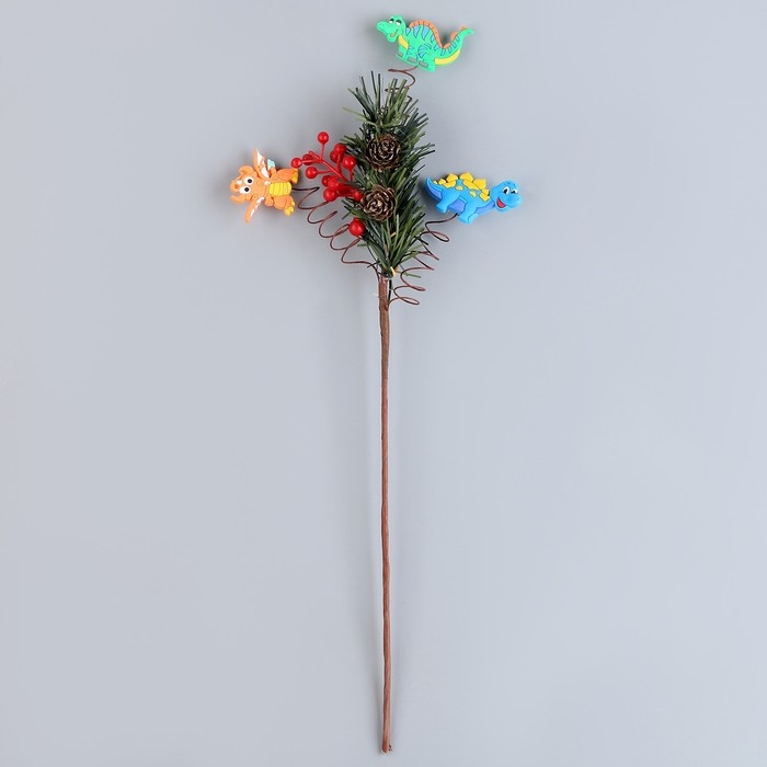 Декор на палочке «Дракончики» 40 × 15 × 1,5 см, МИКС Декор на палочке «Дракончики» 40 × 15 × 1,5 см, МИКС