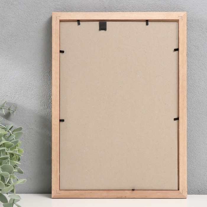 Фоторамка дерево "Image Art" c20 21х30 см,(стекло), махагон