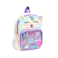 Набор косметики для девочки, рюкзак "Единорог", с наклейками Набор косметики для девочки, рюкзак "Единорог", с наклейками