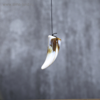 Музыка ветра металл, пластик "Мраморный клык" 5 трубок 60 см Музыка ветра металл, пластик "Мраморный клык" 5 трубок 60 см