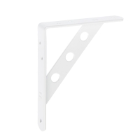 Кронштейн усиленный 150х125 полимер белый, 10 шт Кронштейн усиленный 150х125 полимер белый, 10 шт