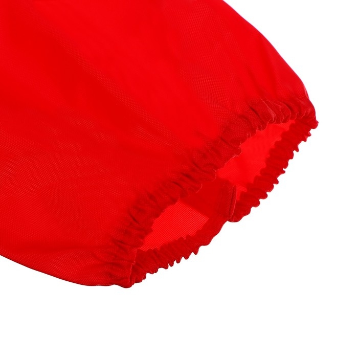 Фартук для труда + нарукавники, 490 х 390/250 х 160 мм, размер S (рост 116-146), Calligrata, "Стандарт", красный