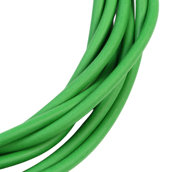 Скакалка "Время игры" 1,8 м, на рост 140-150 см, на картонном подвесе, зелёная