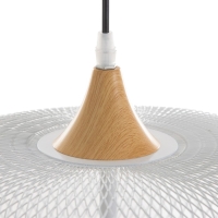 Светильник BayerLux "Маура" Е27 40Вт бело-черный 40х40х32-132см Светильник BayerLux "Маура" Е27 40Вт бело-черный 40х40х32-132см