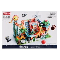 Конструктор Шарики &laquo;Зоо-горка&raquo;, 255 деталей