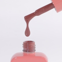 Гель лак для ногтей &laquo;SIMPLE&raquo;, 3-х фазный, 10 мл, LED/UV, цвет коричневый (118)