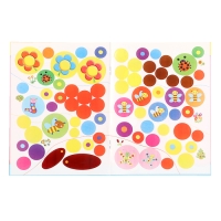 Развивающие наклейки для малышей &laquo;Цветы&raquo;